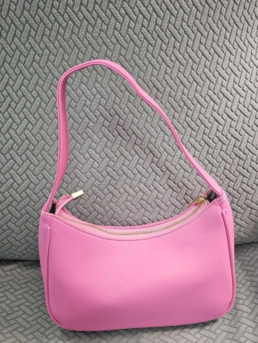 Womens cute pink shoulder hobo tote bag